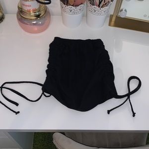 SHEIN Side Scrunched Mini Skirt